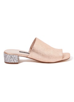 Buy Raydon Low Heel Mule Pink in UAE