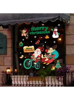 اشتري Christmas Decoration Window Glass Stickers متعدد الألوان 20 x 20cm سنتيمتر في الامارات