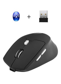 Buy G823 Wireless 2.4G 2400DPI Wirless Portable Recharge Gaming Mouse Black in UAE