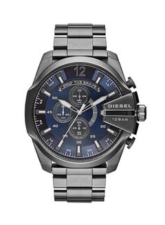 Buy Men's Mega Chief Round Shape Metal Chronograph Wrist Watch 59 mm - Grey - DZ4329 in UAE