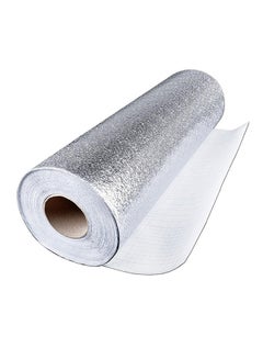 Buy Aluminum Foil Oil Proof Stickers Silver 60x5x5centimeter in UAE