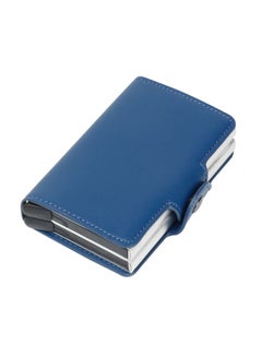 Buy Anti Theft Automatic Smart Wallet Blue in UAE