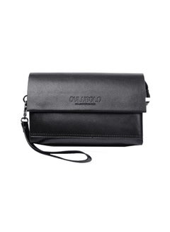 Buy Clutch Hand Bag Black in Saudi Arabia