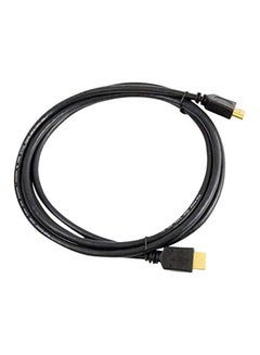 Buy Male To Male HDMI Cable Black in Saudi Arabia