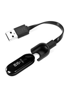 Buy Fast Charging Cable For Xiaomi Band 3 Smart Bracelet Black in Saudi Arabia