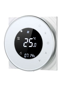 Buy Electric Heating Thermostat H22283 White/Black in Saudi Arabia