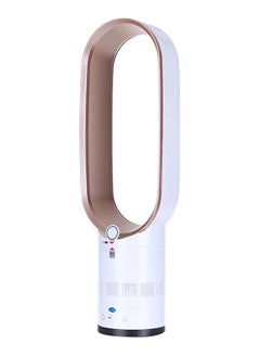Buy Bladeless Fan Remote Control Low Portable Airflow Cooling Cool Fan H21928 Rose Gold/White in UAE