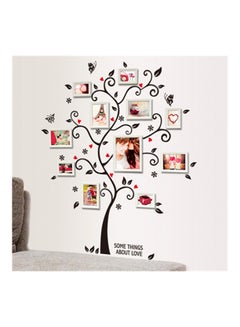 Buy Family Tree Wall Sticker Black 90x30cm in Saudi Arabia