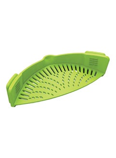 Buy Snap 'N Strain Silicone Colander Lime Green 9.2 x 3.6 x 2.6inch in Saudi Arabia