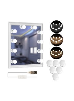 Buy 10 LED Dimmable Mirror Light White 454551.0mm in UAE