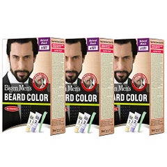Buy 3-Piece Beard Color Set Natural Black 101 in Saudi Arabia
