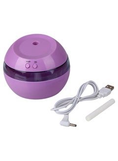 اشتري LED Aroma Purifier Diffuser 102200_1 purple في الامارات