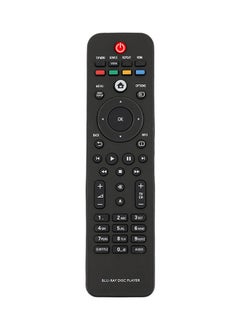 Buy Plastic Remote Control For Philips Blu-ray Disc Player DVD Black in UAE