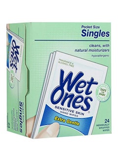 Buy 24-Piece Hand Moist Wipes in Saudi Arabia