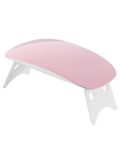 Buy UV LED Portable Nail Dryer White/Pink in UAE
