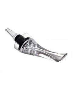 Buy Red Wine Aerating Pourer Spout Clear 16cm in Saudi Arabia