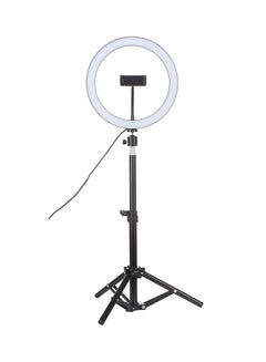 Buy 5V DC 7W LED Light Selfie Camera Lamp With Telescopic Tripod Multicolour 1180grams in Saudi Arabia