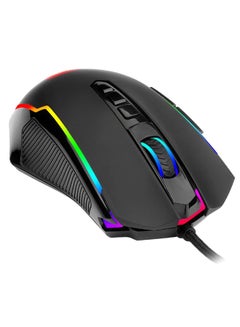 Buy Backlit Optical Gaming Mouse Black in UAE