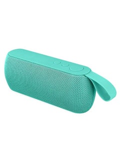 Buy Subwoofer Bluetooth Speaker Portable Bluetooth Speaker Portable Microphone FM Radio Outdoor Loudspeaker green in UAE