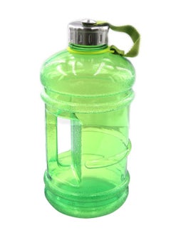 Buy Gallon Water Bottle Green/Silver 100grams in Saudi Arabia