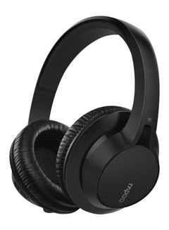 Buy Bluetooth Wireless Over-Ear Headphone With Microphone Black in UAE