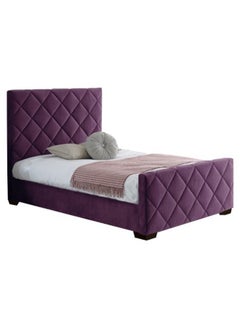 اشتري Bed Frame With Mattress Plum 160 x 200centimeter في الامارات