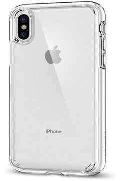 Buy Ultra Thin Wing Case Cover For Apple iPhone X Clear in UAE