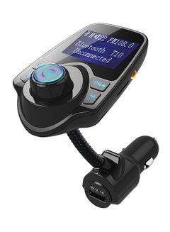Buy Bluetooth Kits for Car FM Transmitter/MP3 Music Player 5V 2.1A/ USB Car Charger/ Micro SD Card 4G-32G Black in UAE