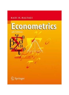 اشتري Econometrics Paperback English by Badi H. Baltagi - 01 February 2008 في مصر