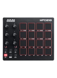 اشتري AKAI Pro - Feature-Packed, Highly Playable Pad Controller MPD218 Black في الامارات