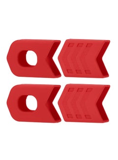 اشتري 4-Piece MTB Road Bicycle Cycling Crankset Crank Protective Sleeve Cover في الامارات