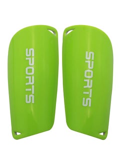 Buy 2-Piece Board Soccer Training Calf Protector Breathable Football Leg Pad in UAE