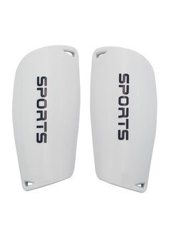 Buy 2-Piece Board Soccer Training Calf Protector Breathable Football Leg Pad in UAE