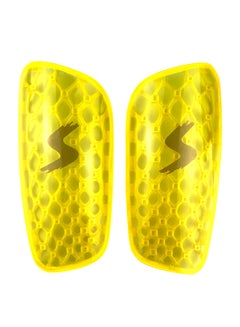 Buy 2-Piece Board Soccer Training Calf Protector Breathable Football Leg Pad in UAE