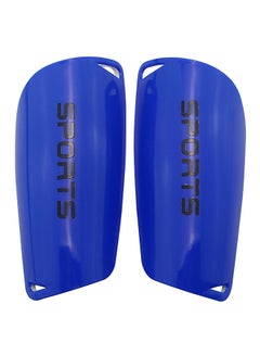 Buy 2-Piece Board Soccer Training Calf Protector Breathable Football Leg Pad in UAE