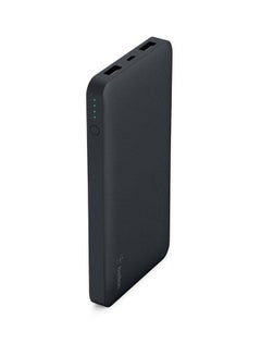 Buy 10000.0 mAh Power Bank With 2.4A Input Black in Saudi Arabia