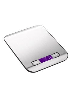 اشتري Multifunction Digital Food Scale Silver/Purple 50x160x3cm في السعودية