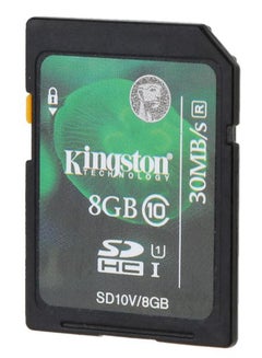 Buy High Speed Ultra SDHC Memory Card Black/Green in Saudi Arabia