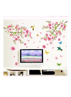 اشتري Fishing Flower Wall Sticker Multicolour 60 x 90 سنتيمتر في الامارات