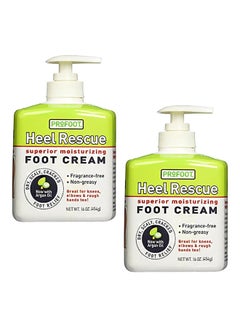 Buy 2-Piece Heel Rescue Superior Moisturizing Foot Cream 454grams in UAE