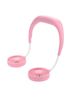 Buy Charging Neck Air Fan 442289_4 Pink in UAE