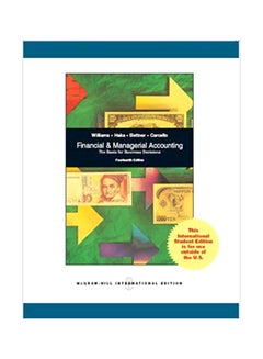 Buy Financial And Managerial Accounting Paperback English by Jan R. Williams - 1-Oct-06 in Egypt