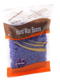 Buy Lavender Hard Wax Beans Purple 100grams in Saudi Arabia