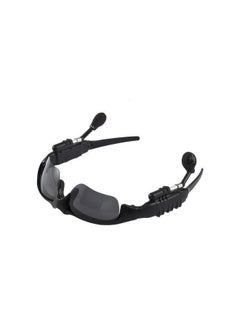 Buy Sports Sunglass With Wireless Headphone Black in Saudi Arabia