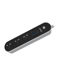 Buy SC3301 Quick Charge USB Power Strip Black/Grey in Egypt