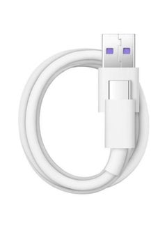 Buy Type C Data Sync Charging Cable White in UAE