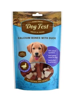 اشتري Calcium Bones With Duck Brown/White 90 غم في الامارات