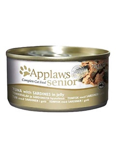 Buy Cat Wet Food Tuna With Sardines Flavour Brown 70grams in UAE