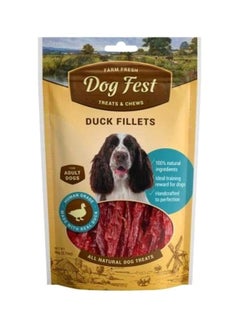 Buy Duck Fillets For Adult Dogs Treat 92grams in UAE