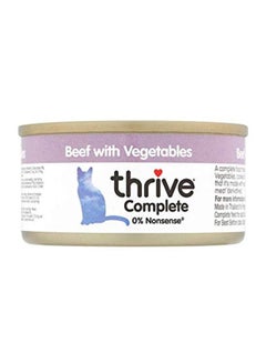 اشتري Thrive Complete Wet Food With Vegetables Flavour 75g في الامارات